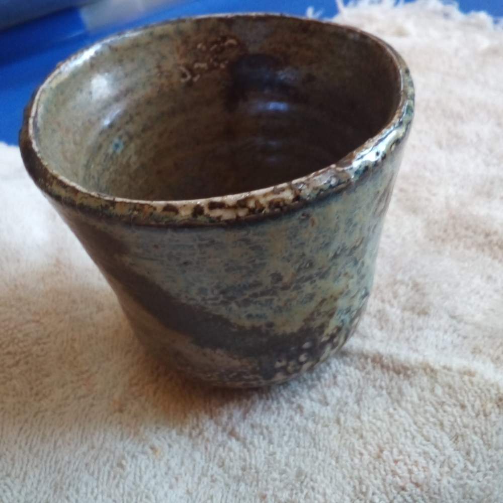 Handmade Crackle Cup